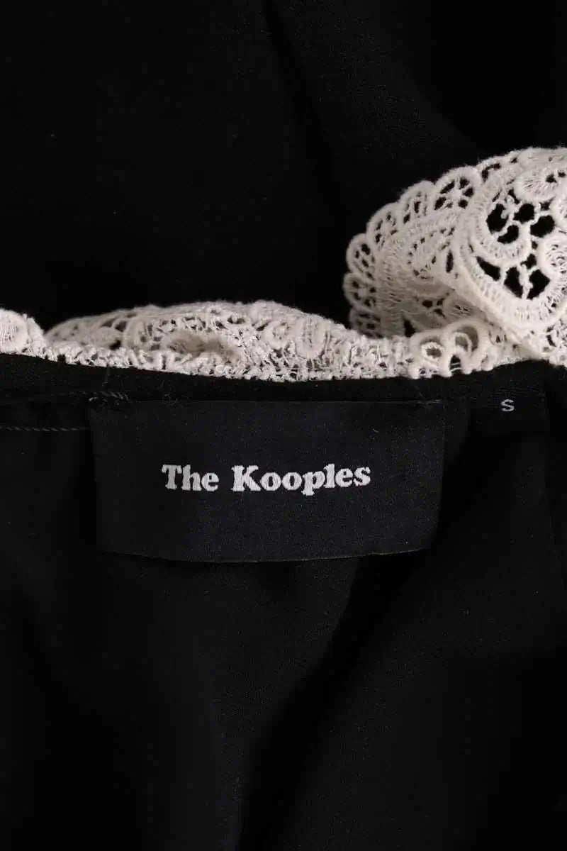 Robe The Kooples Noir en Synthétique