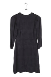 Robe The Kooples Noir en Synthétique, taille XS - Seconde Main