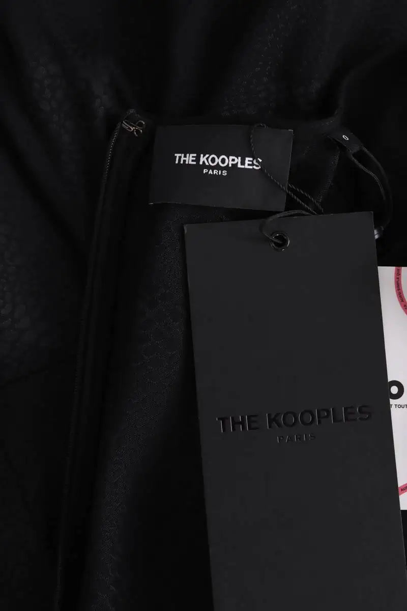 Robe The Kooples Noir en Synthétique