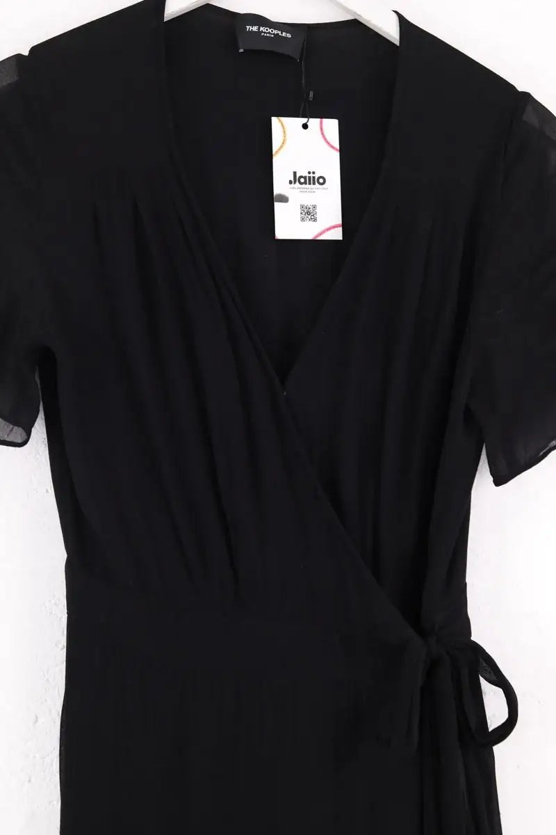 Robe The Kooples Noir en Viscose