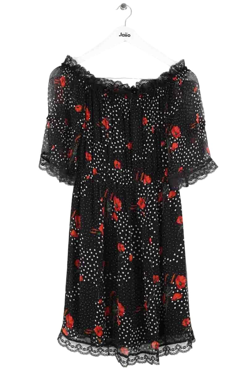Robe The Kooples Noir en Viscose, taille S - Seconde Main