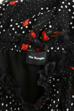 Robe The Kooples Noir en Viscose