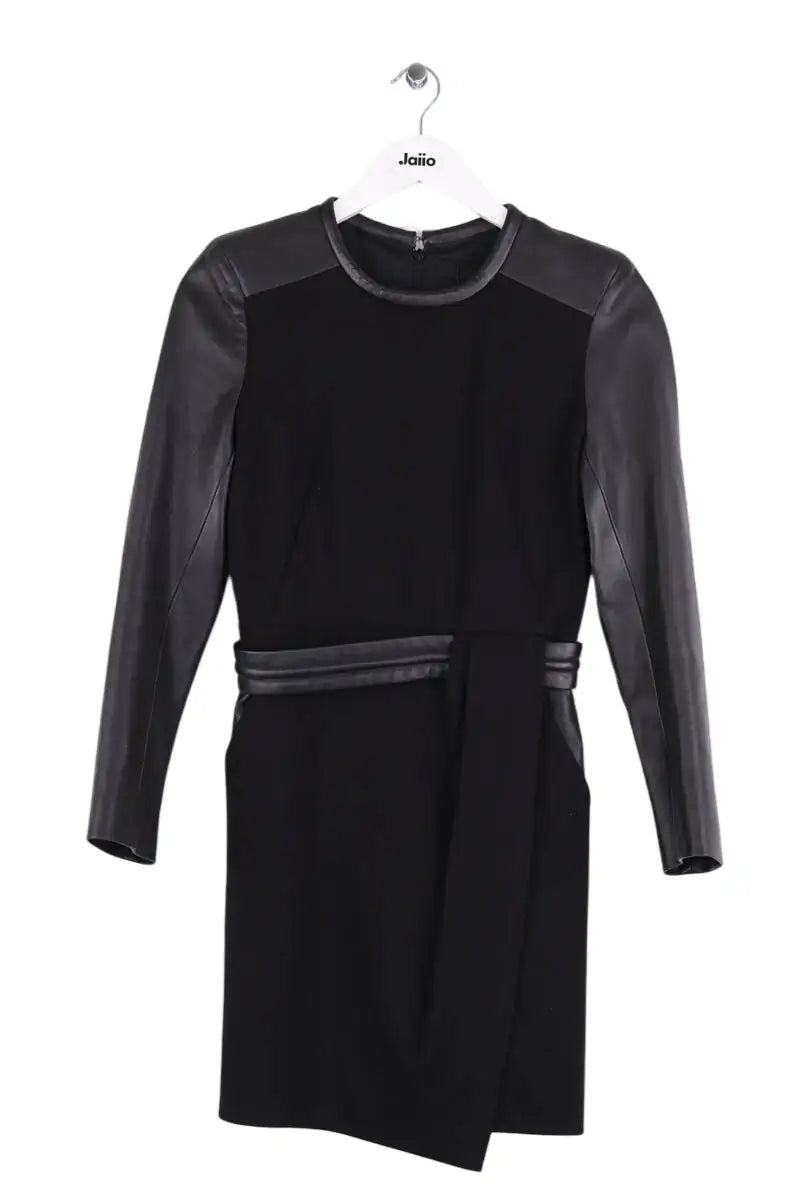 Robe The Kooples Noir en Viscose, taille S - Seconde Main