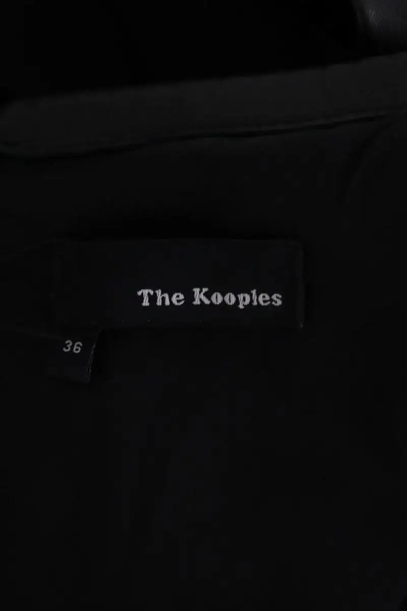 Robe The Kooples Noir en Viscose