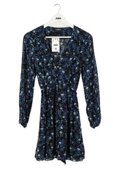 Robe The Kooples Noir en Viscose, taille S - Seconde Main