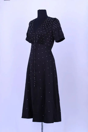 Robe The Kooples Noir en Viscose