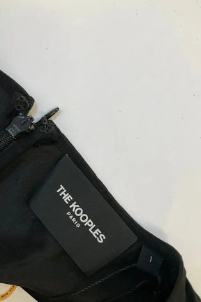 Robe The Kooples Noir en Viscose