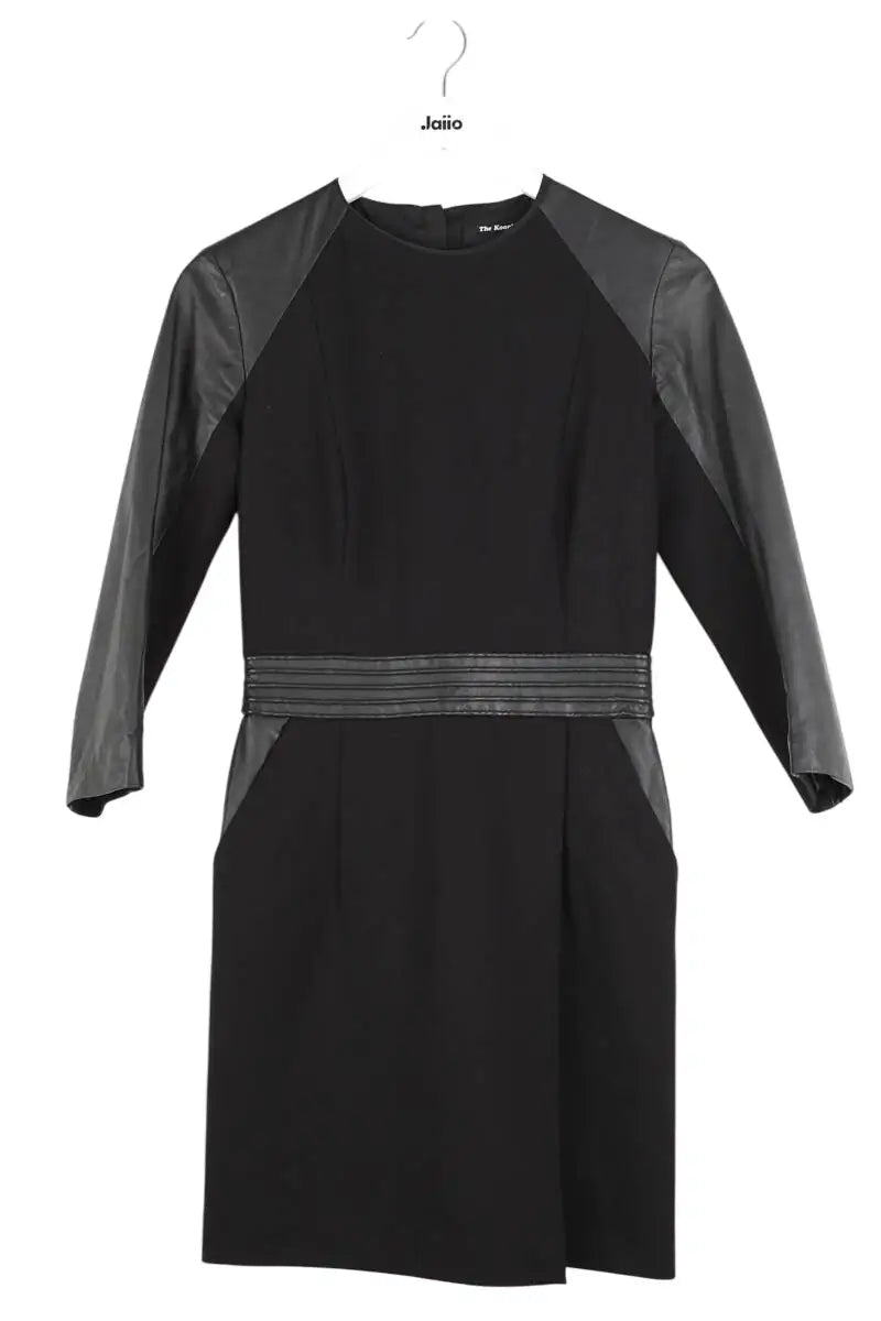 Robe The Kooples Noir en Viscose, taille XS - Seconde Main