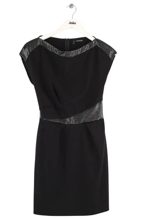 Robe The Kooples Noir en Viscose, taille XS - Seconde Main