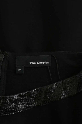 Robe The Kooples Noir en Viscose