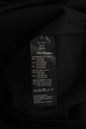 Robe The Kooples Noir en Viscose