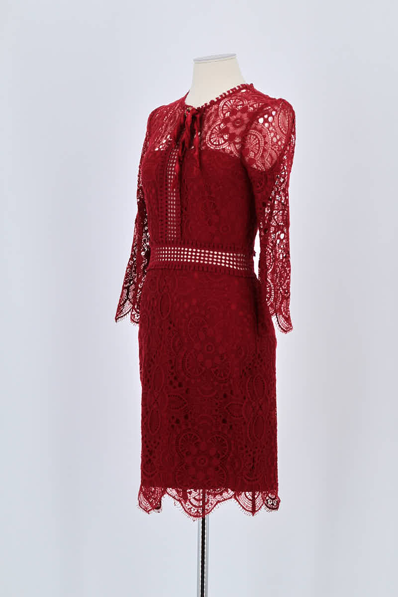Robe The Kooples Rouge en Coton