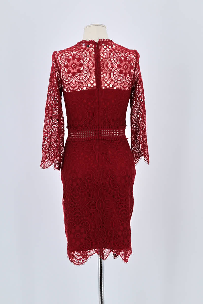 Robe The Kooples Rouge en Coton