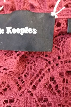 Robe The Kooples Rouge en Coton
