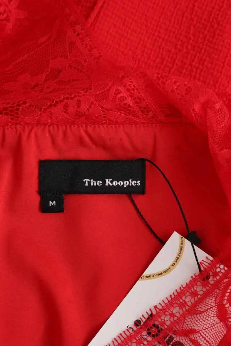 Robe The Kooples Rouge en Polyester