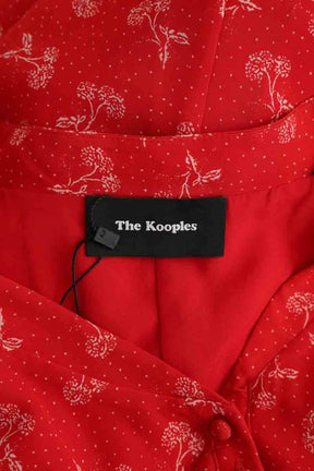Robe The Kooples Rouge en Polyester