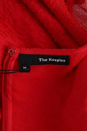 Robe The Kooples Rouge en Synthétique