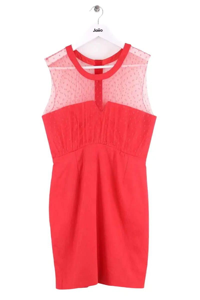 Robe The Kooples Rouge en Synthétique, taille M - Seconde Main