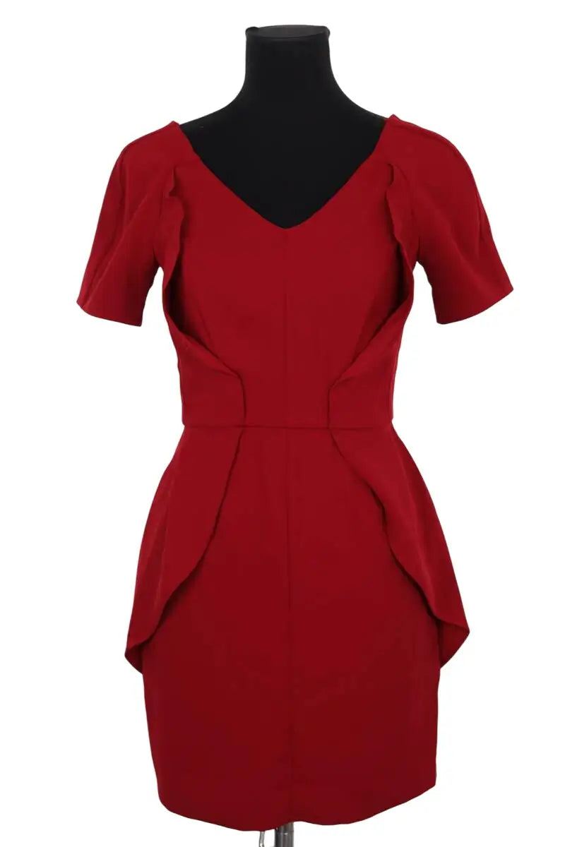 Robe The Kooples Rouge en Synthétique, taille S - Seconde Main