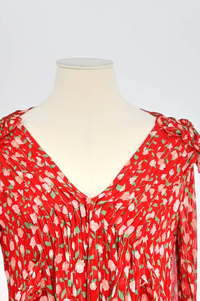 Robe The Kooples Rouge en Viscose