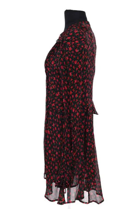 Robe The Kooples Rouge en Viscose