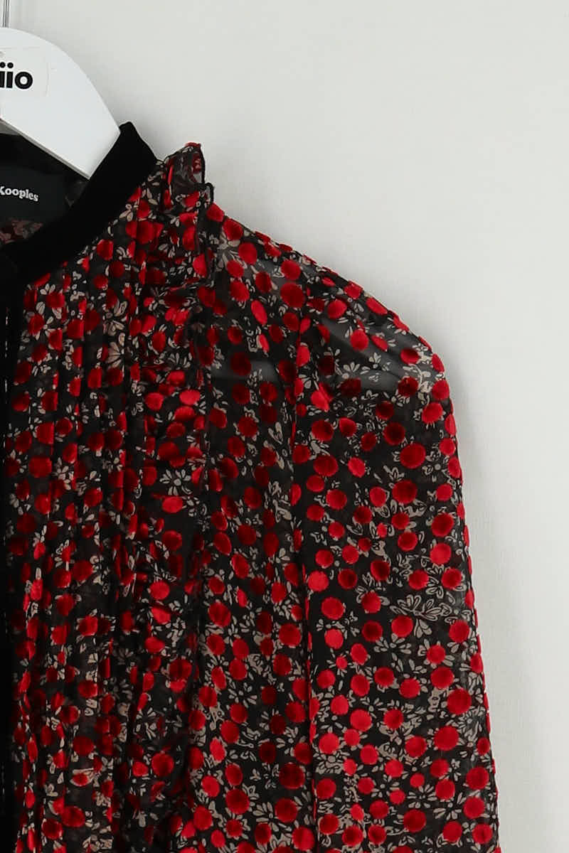 Robe The Kooples Rouge en Viscose
