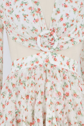 Robe The New Arrivals Ilkyaz Ozel Blanc en Polyester