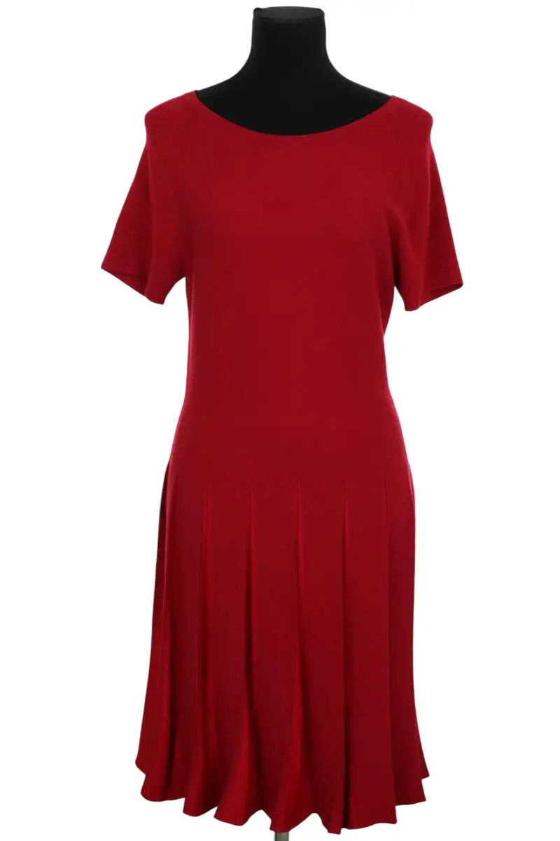 Robe Theory Rouge en Viscose, taille L - Seconde Main