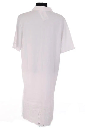 Robe Tommy Hilfiger Blanc en Coton