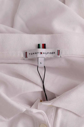 Robe Tommy Hilfiger Blanc en Coton