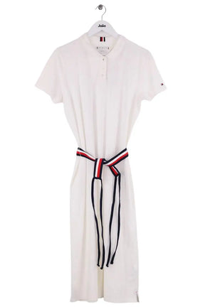 Robe Tommy Hilfiger Blanc en Coton, taille XXL - Seconde Main