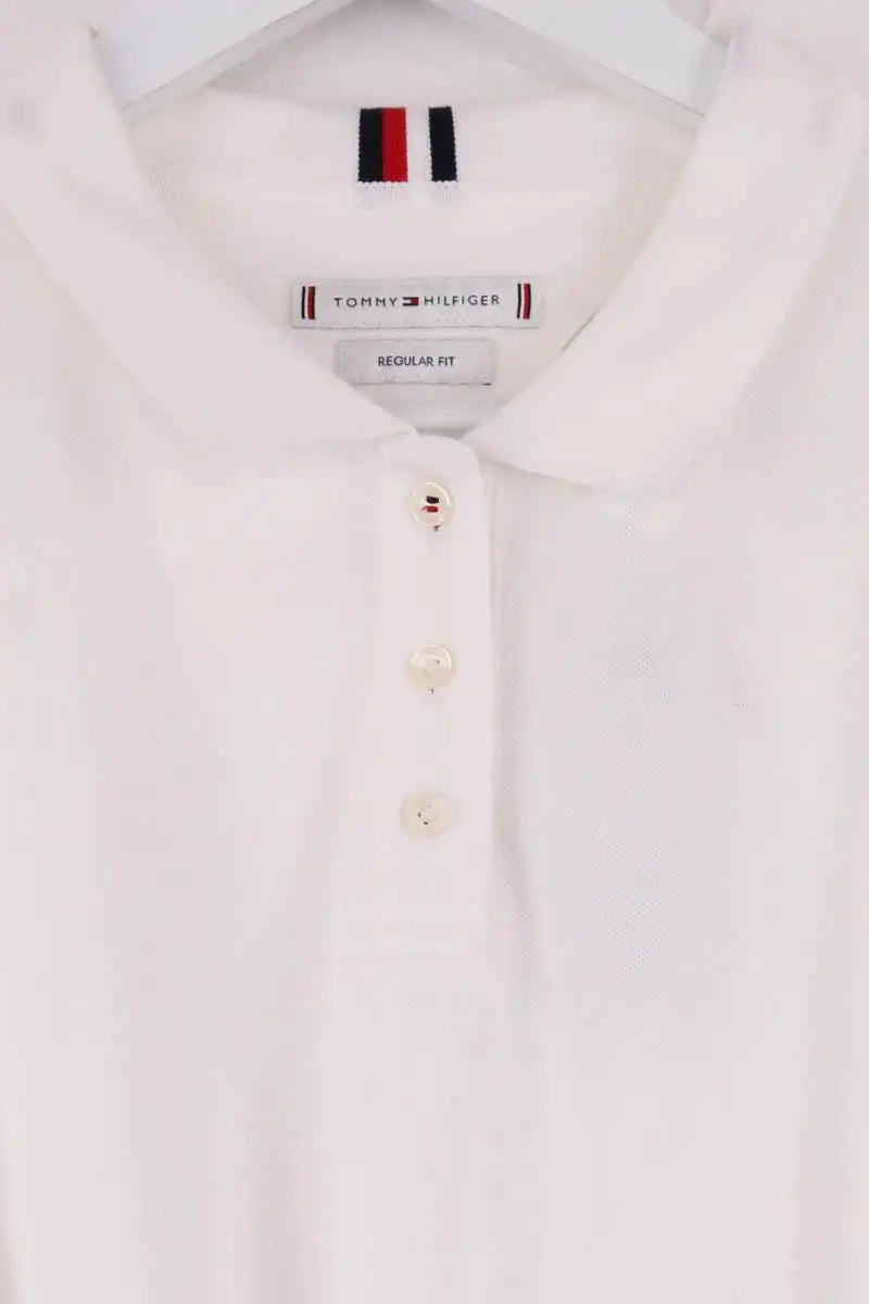 Robe Tommy Hilfiger Blanc en Coton