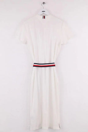 Robe Tommy Hilfiger Blanc en Coton