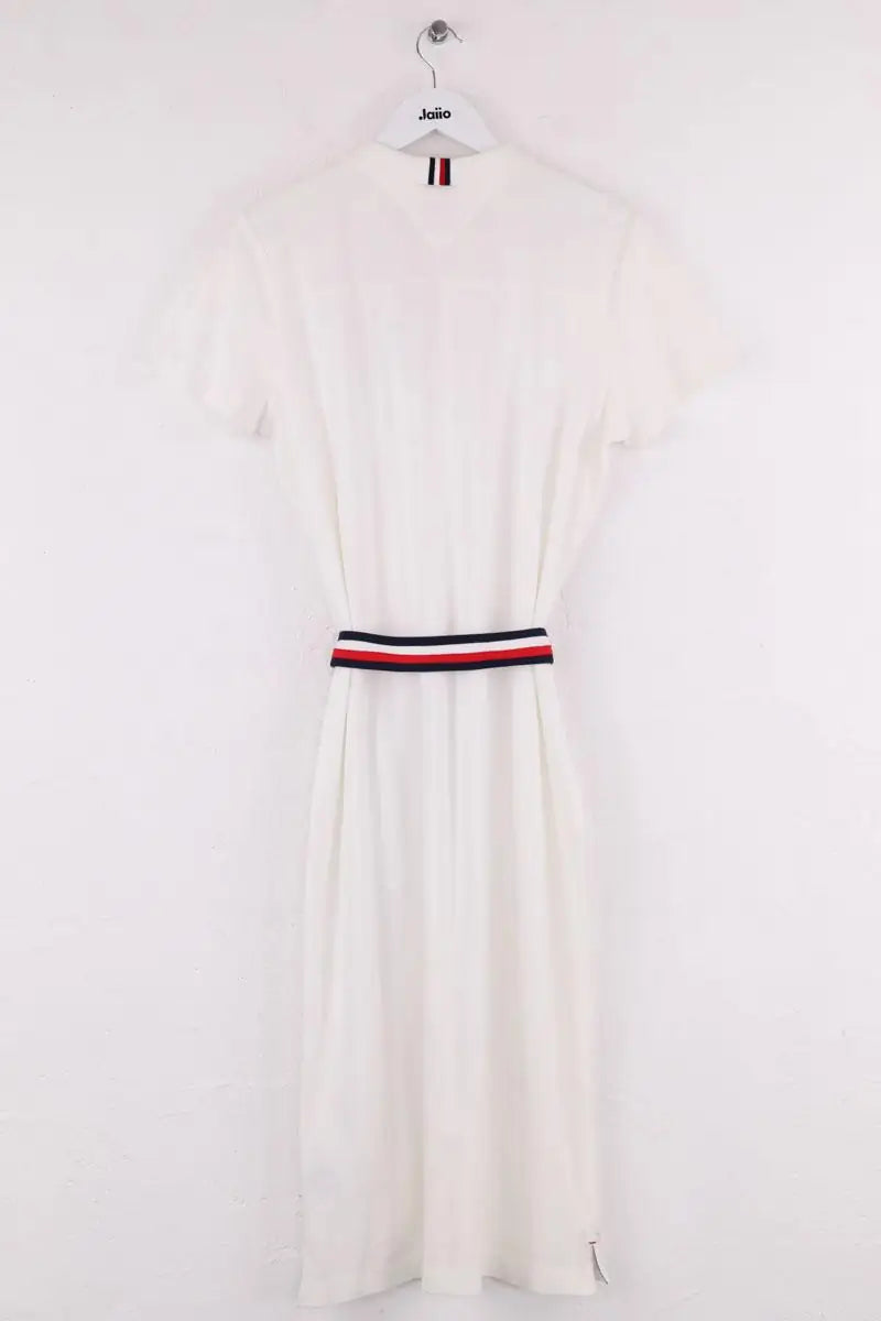 Robe Tommy Hilfiger Blanc en Coton