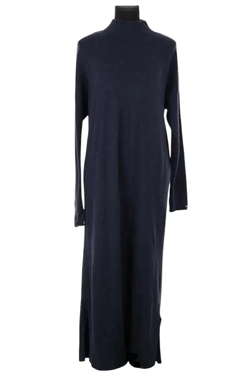 Robe Tommy Hilfiger Bleu en Laine, taille S - Seconde Main