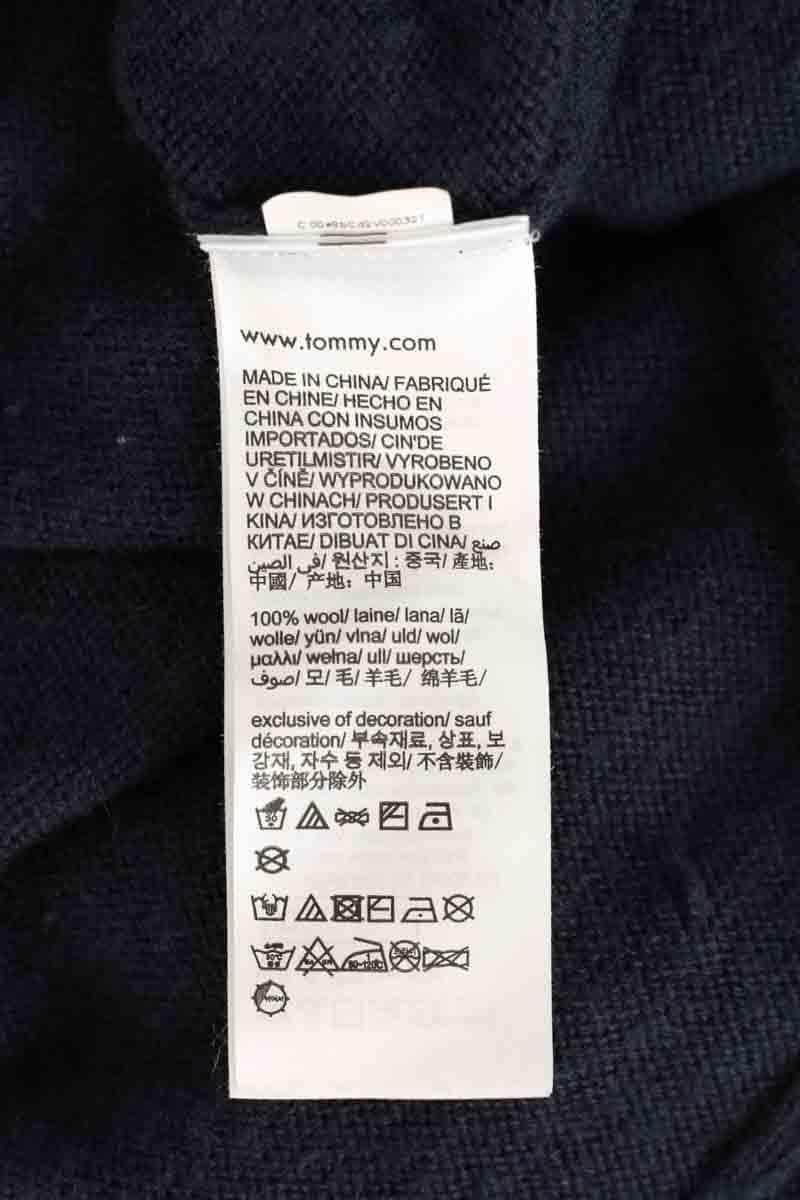 Robe Tommy Hilfiger Bleu en Laine