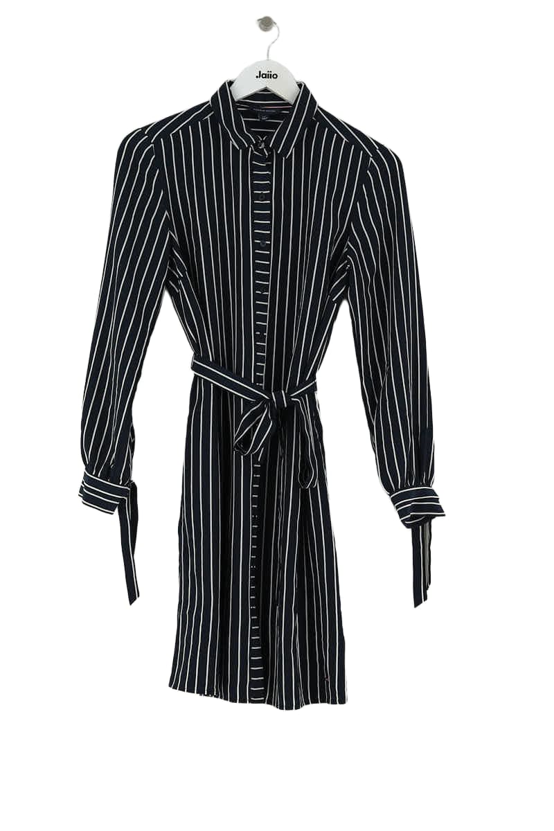 Robe Tommy Hilfiger Marine en Polyester, taille S - Seconde Main