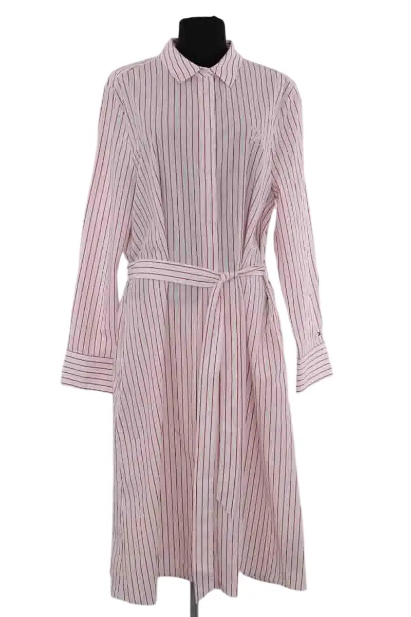 Robe Tommy Hilfiger Rose en Coton, taille XXL - Seconde Main