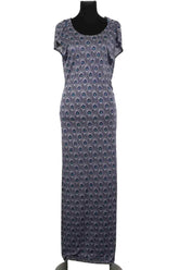 Robe Tory Burch Bleu en Synthétique, taille S - Seconde Main