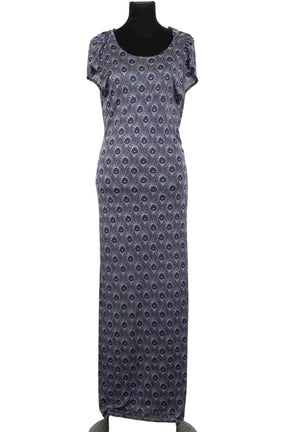 Robe Tory Burch Bleu en Synthétique, taille S - Seconde Main