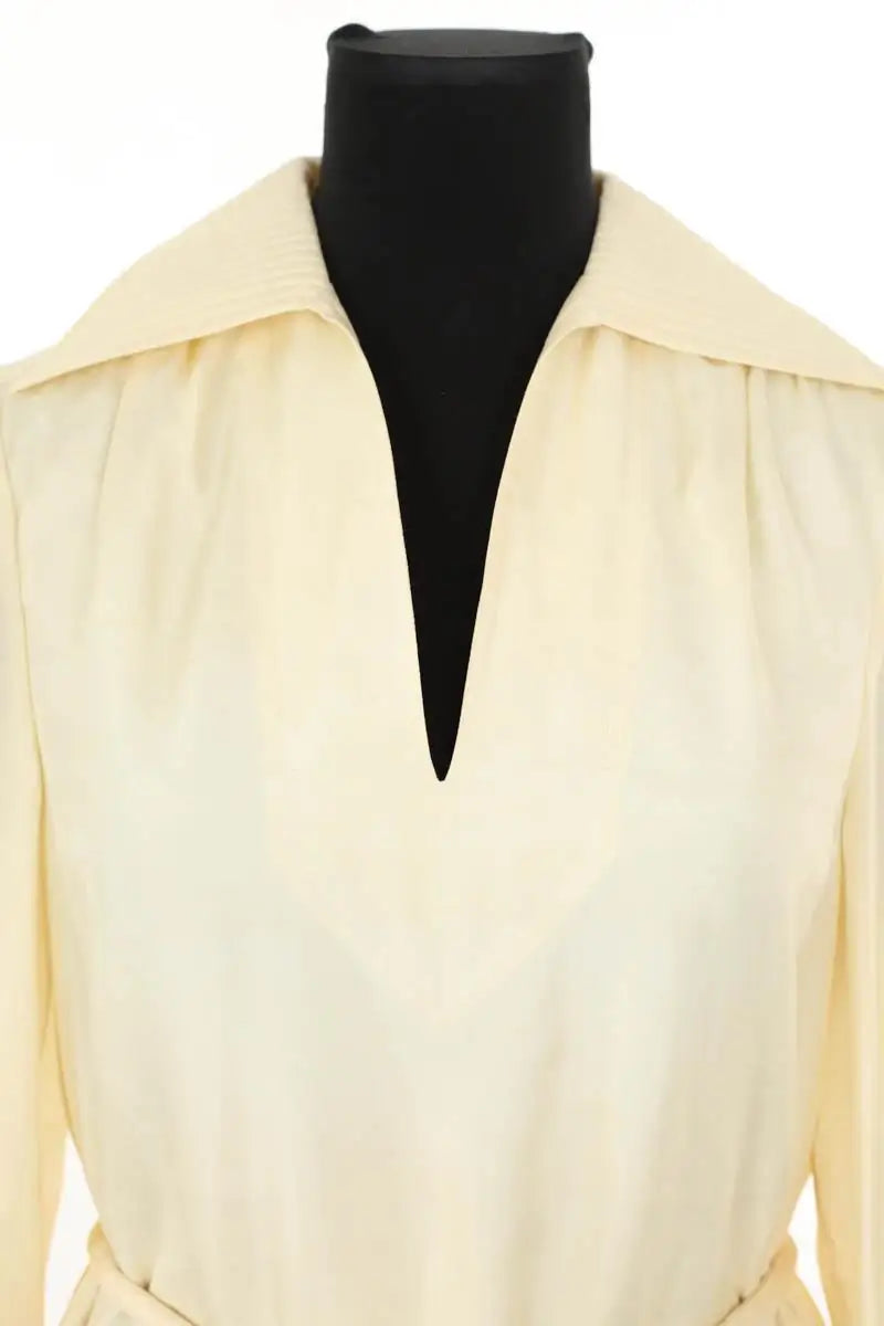 Robe Tory Burch Ecru en Soie