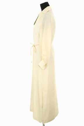 Robe Tory Burch Ecru en Soie