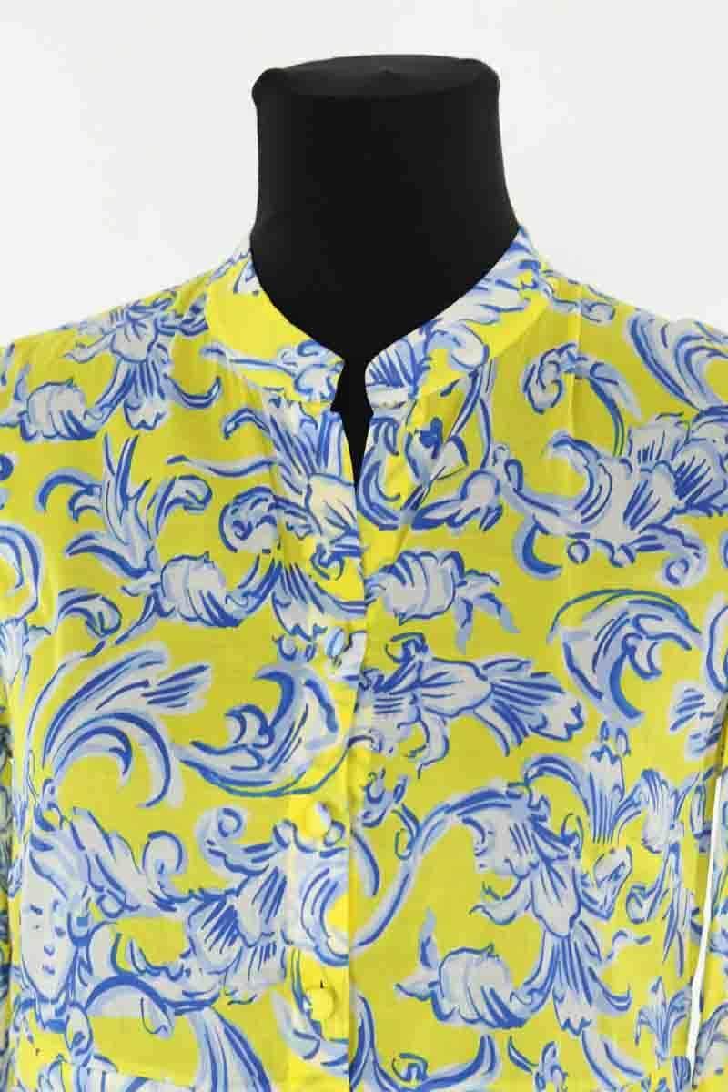 Robe Tory Burch Jaune en Coton