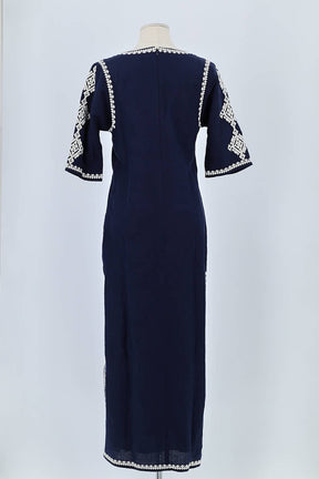 Robe Tory Burch Marine en Lin