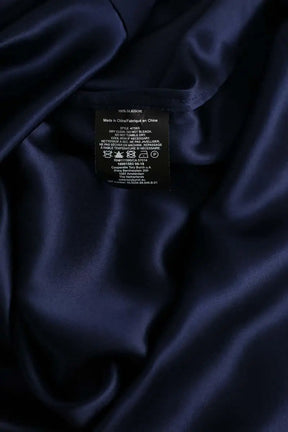 Robe Tory Burch Marine en Soie