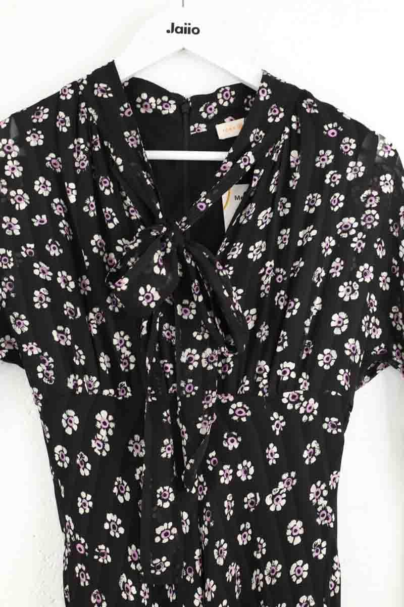 Robe Tory Burch Noir en Soie