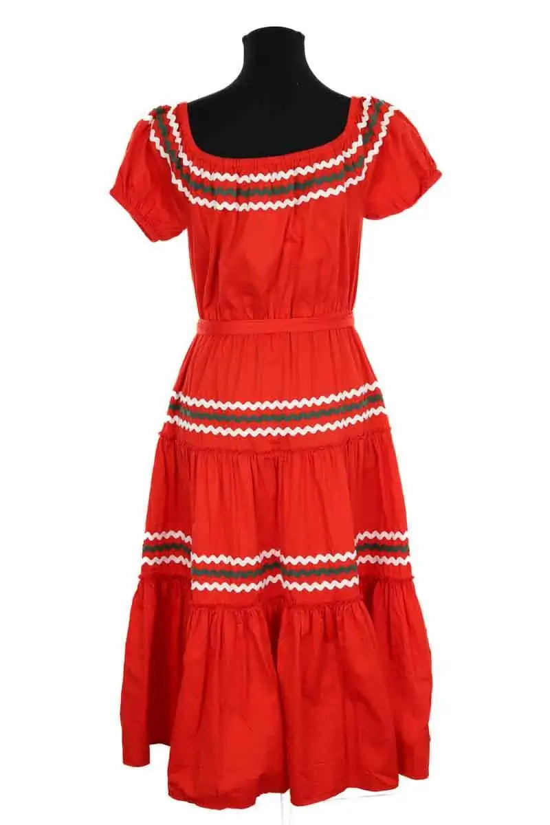 Robe Tory Burch Rouge en Coton