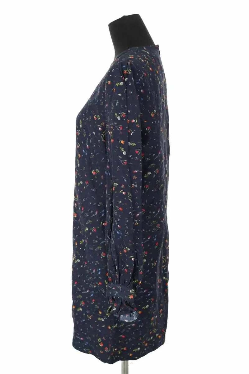 Robe Tresse Marine en Viscose