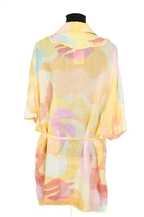 Robe Tresse Multicolore en Soie