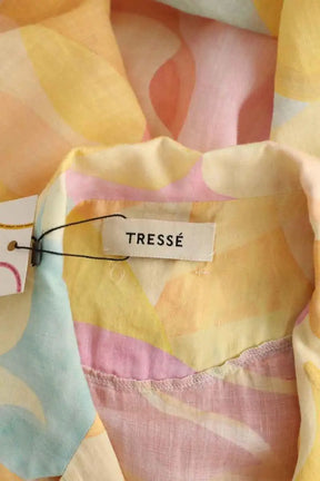Robe Tresse Multicolore en Soie